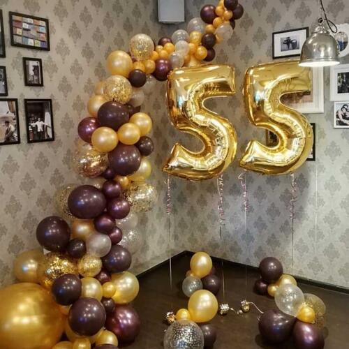 Оформление на юбилей 55 лет