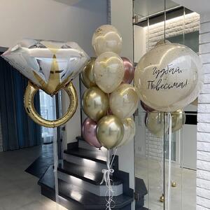 Набор гелиевых шаров для празднования девичника